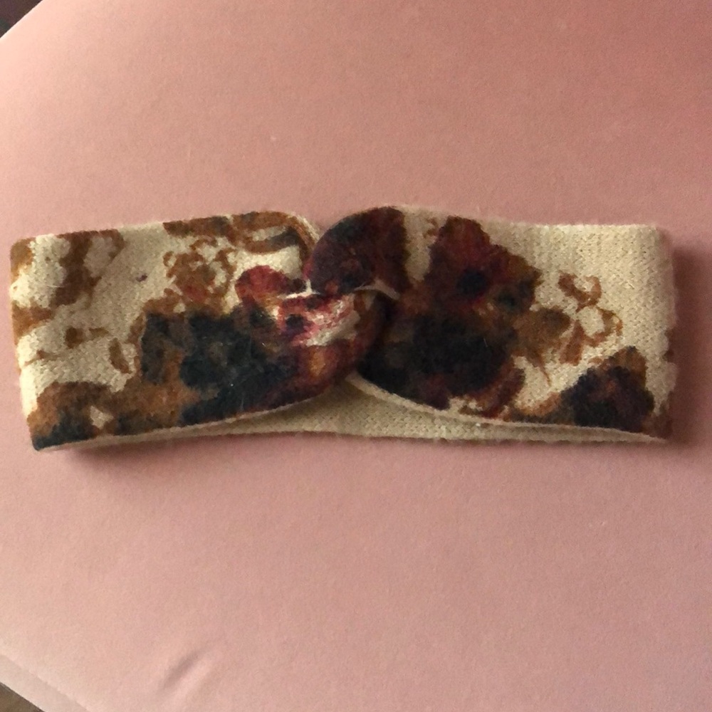 Floral Knit Headband